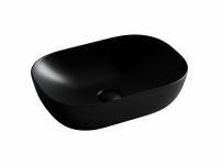Раковина накладная Ceramicanova Element 45.5 см, цвет: черный CN6009MB