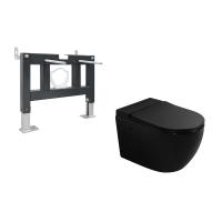 Унитаз с инсталляцией Abber Bequem AC1108PMB-AC0101P