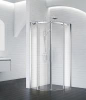 Душевое ограждение BelBagno ACQUA-R-2-100-C-Cr 100x100 см