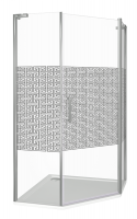 Душевое ограждение Good Door Fantasy PNT-100-F-CH 100 см ФА00008