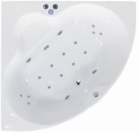 Акриловая ванна Royal Bath Fanke De Luxe RB581200DL 140x140 см