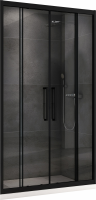 Душевая дверь Abber Schwarzer Diamant AG33180BH 180 см