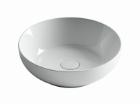 Раковина накладная Ceramicanova Element 37 см, цвет: белый CN6020