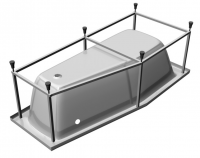 Каркас Relisan 160х70 Aquarius