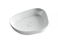 Раковина накладная Ceramicanova Element 55 см, цвет: белый CN5003