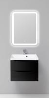 Тумба под раковину BelBagno Marino 60 см MARINO-600-2C-SO-NL-P цвет: nero lucido