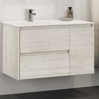 Тумба с раковиной Comforty Бремен 90 см 00004142375
