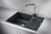 Кухонная мойка Granula 65 см 6501, ШВАРЦ