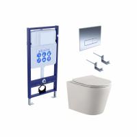Унитаз с инсталляцией Акватек Вега SET AQUATEK ВЕГА cmp-016