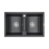 Кухонная мойка Paulmark Zwilling 81 см PM238150-BL