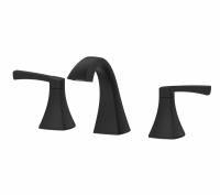 Смеситель для раковины на 3 отверстия Wonzon & Woghand, цвет: Черный матовый WW-88083095-MB