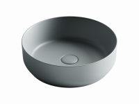 Раковина накладная Ceramicanova Element 39 см, цвет: антрацит CN6022MH