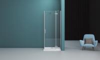 Душевое ограждение BelBagno KRAFT-AH-12-100/80-C-Cr-R 100x80 см