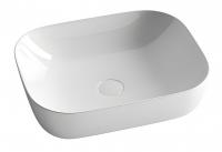 Раковина накладная Ceramicanova Element 50.5 см, цвет: белый CN6008
