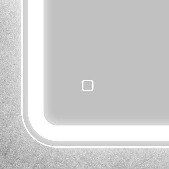 Фото зеркало с подсветкой belbagno marino 50 см spc-mar-500-800-led-tch