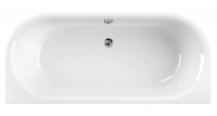 Акриловая ванна Cezares Metauro Wall 180x80 см