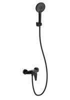 Смеситель для душа Wonzon & Woghand, цвет: Черный матовый WW-AE3102-MB