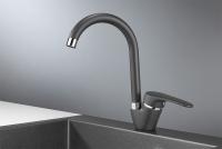 Смеситель для кухни Granula 1024, ГРАФИТ