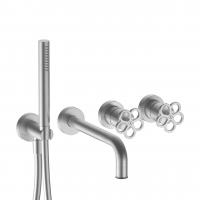 Встраиваемый смеситель для ванны Fantini AW/Pipe 2093T521B+4400R021A