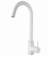 Смеситель для кухни Wonzon & Woghand, цвет: Белый матовый WW-A21102-MW