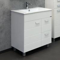 Тумба с раковиной Comforty Модена М 75 см 00-00001643