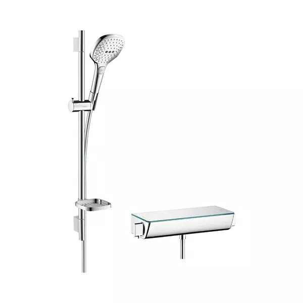 Фото термостатический смеситель для душа hansgrohe raindance select e 27038400