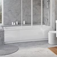 Фронтальная панель для ванны Ravak BE HAPPY II 160 правая белая CZ97100A00
