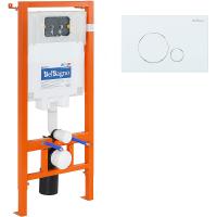 Инсталляция для унитаза с панелью смыва BelBagno BB002-80/BB014-SR-BIANCO