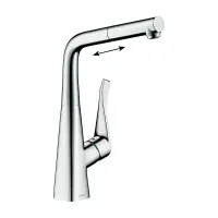 Смеситель для кухонной мойки Hansgrohe Metris 73828000