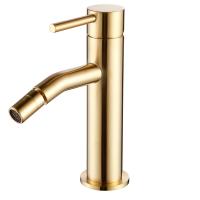 Смеситель для биде AQUAme Siena AQM6216GG, цвет: золото