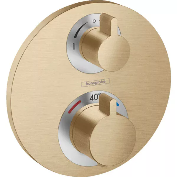 Фото термостатический смеситель для душа hansgrohe ecostat s 15758140