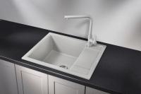 Кухонная мойка Granula 60 см 6002, БАЗАЛЬТ