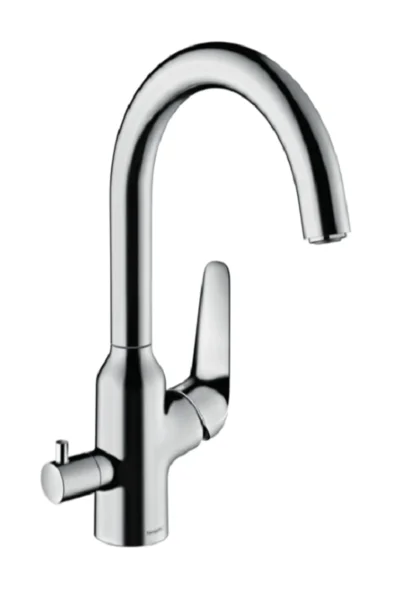 Фото смеситель для кухонной мойки hansgrohe focus 71803000