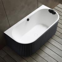 Ванна из искусственного камня Abber Leipzig 170x80 см AM9916BW