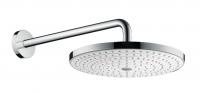 Верхний душ с держателем Hansgrohe Raindance Select S 300 2jet 27378400