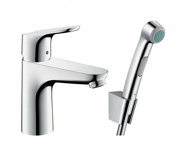 Фото смеситель для раковины hansgrohe focus 31927000_vstvo