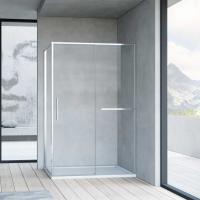 Душевое ограждение Vincea Slim Soft 100x100 см  VSR-1SS1010CL