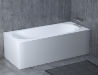 Ванна из искусственного камня Salini Ornella 102322M 180x80 см, матовая