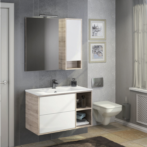 Фото зеркало comforty гамбург 90 см 4142227