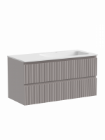 Тумба под раковину Sancos Snob R 100 см, цвет: Doha Soft SNR100RSM