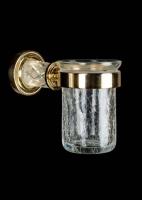 Стакан для зубных щеток Boheme Murano Luxury Options 10904-CRST-G
