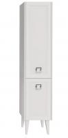 Пенал напольный ASB Woodline Риола 40 см цвет: Белый 12421 Б