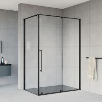Душевое ограждение Vincea Arno 90x120 см  VSR-1A9012CLB