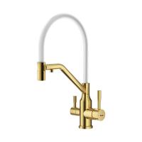 Смеситель для кухни Raglo цвет: сатин золотой R81.62.03