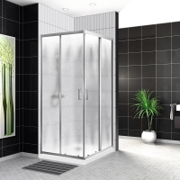 Душевое ограждение 	BelBagno UNO-195 100x100 см UNO-195-A-2-100-CH-CR