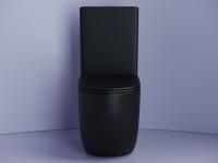 Унитаз-компакт, безободковый без бачка Ceramicanova Metropol CN4001-BMB