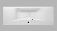 Раковина BelBagno Marino 120 см BB1200/450-LV-MR-PR