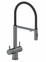 Смеситель для кухни с гибким изливом AltroBagno Flusso 050203 GM