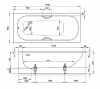 Фото стальная ванна bette form 170x75 см 2947-000adplus