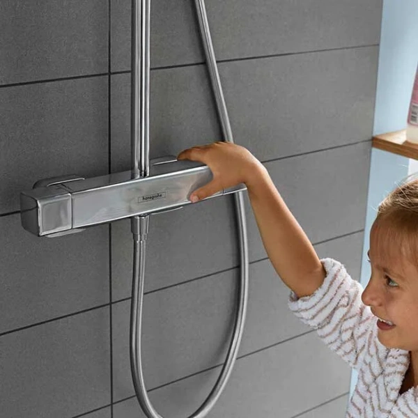 Фото душевая стойка hansgrohe croma select e 27630000